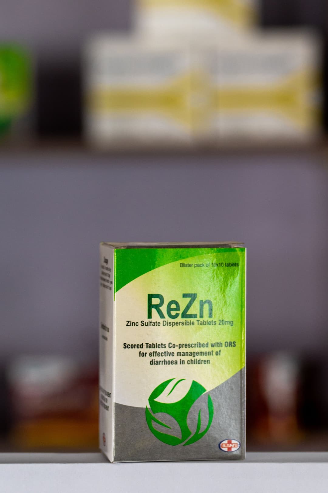 Zinc Sulphate 20 mg Tab b/10x 10